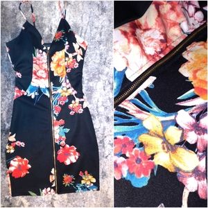 Haute Monde silhouette mini dress